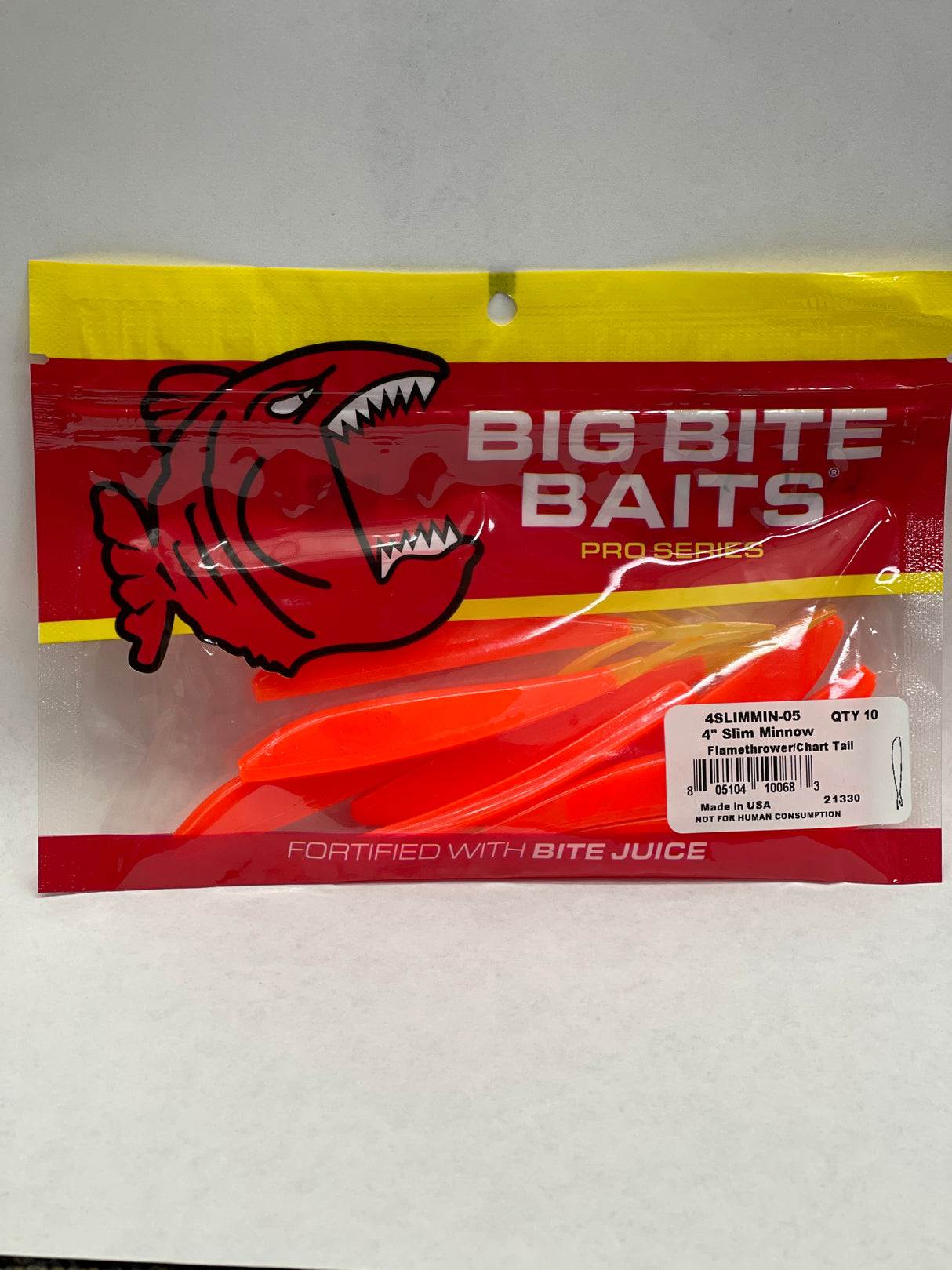 Big Bite Baits 4" Slim Minnow