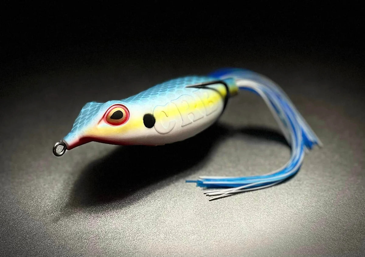 copper frog plastic fish lure Copper Red Baits Tsunami Frog